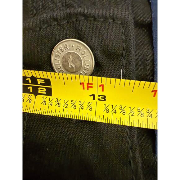 Hollister High-Rise Barrel Jeans – Women’s 13L (W31 L27), Black, 100% Cotton - Picture 6 of 7